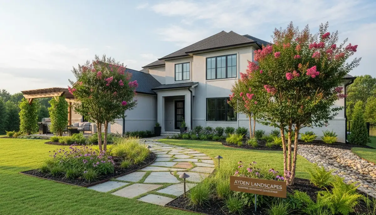 Landscaping team in Greenville, NC providing professional lawn and yard care services