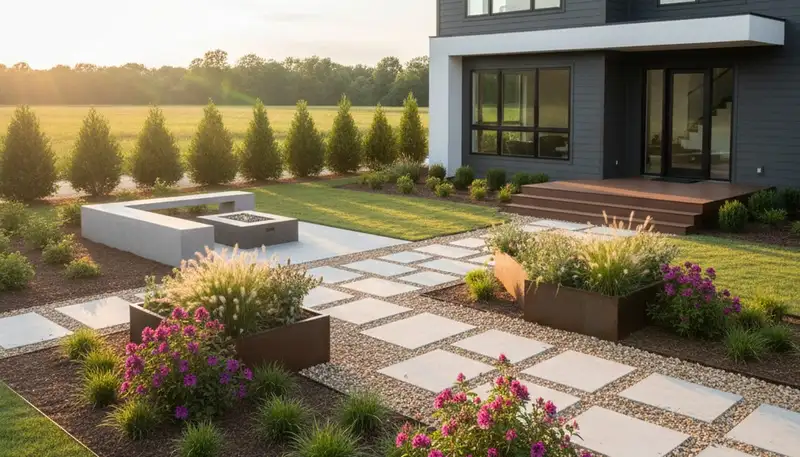 Greenville, NC landscaping team providing professional lawn care and landscape maintenance