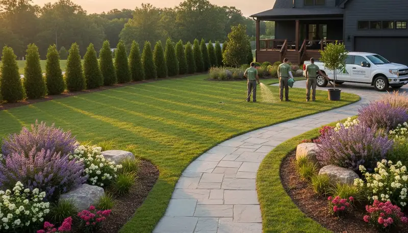 Landscaping services in Greenville, NC for residential and commercial properties
