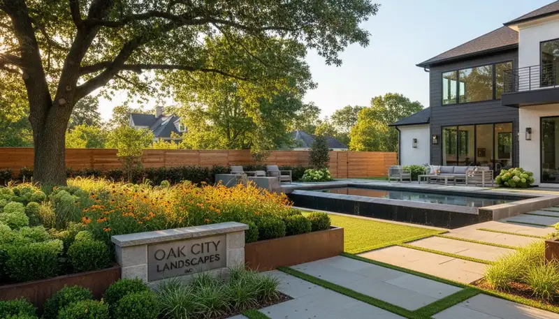 Landscaping crew serving Greenville, NC with professional lawn care and landscape maintenance